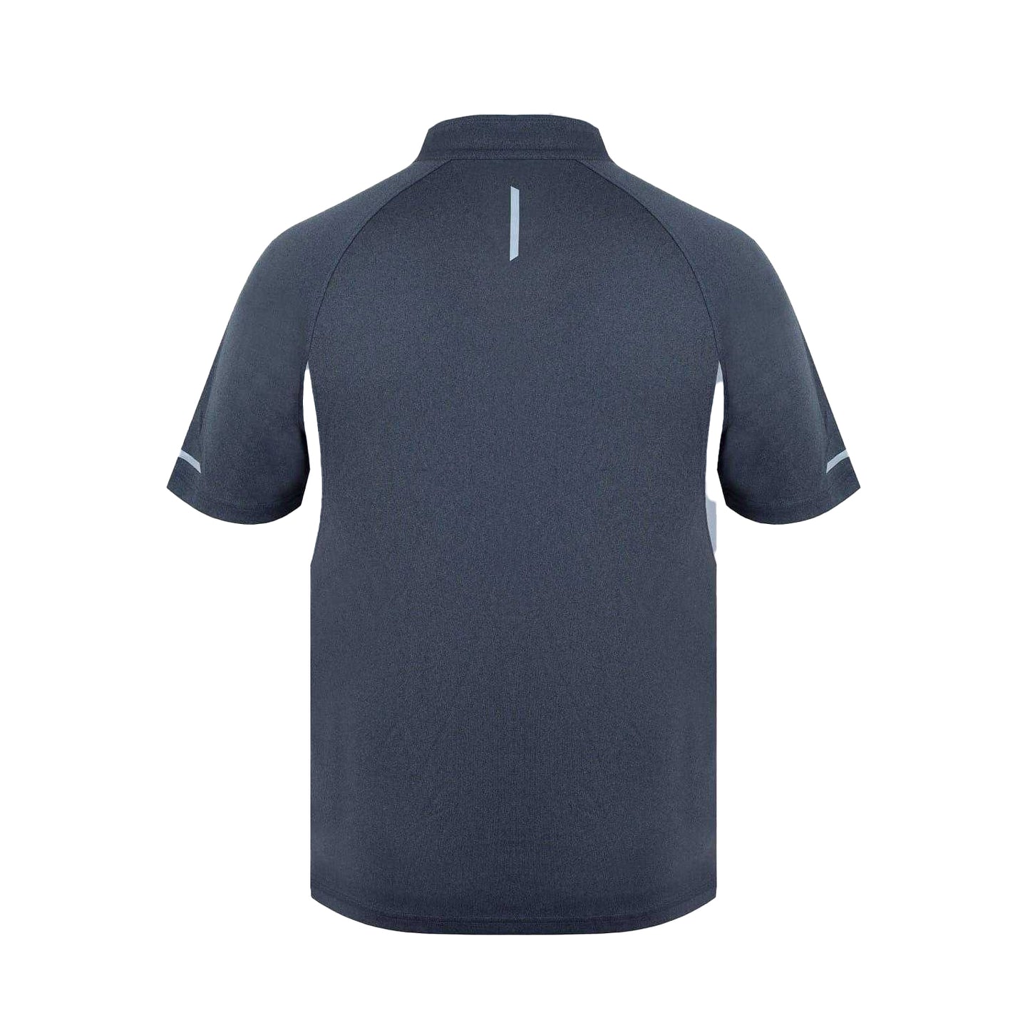Charcoal-Grey - Back - Karrimor Mens Zip Neck Regular Competition T-Shirt