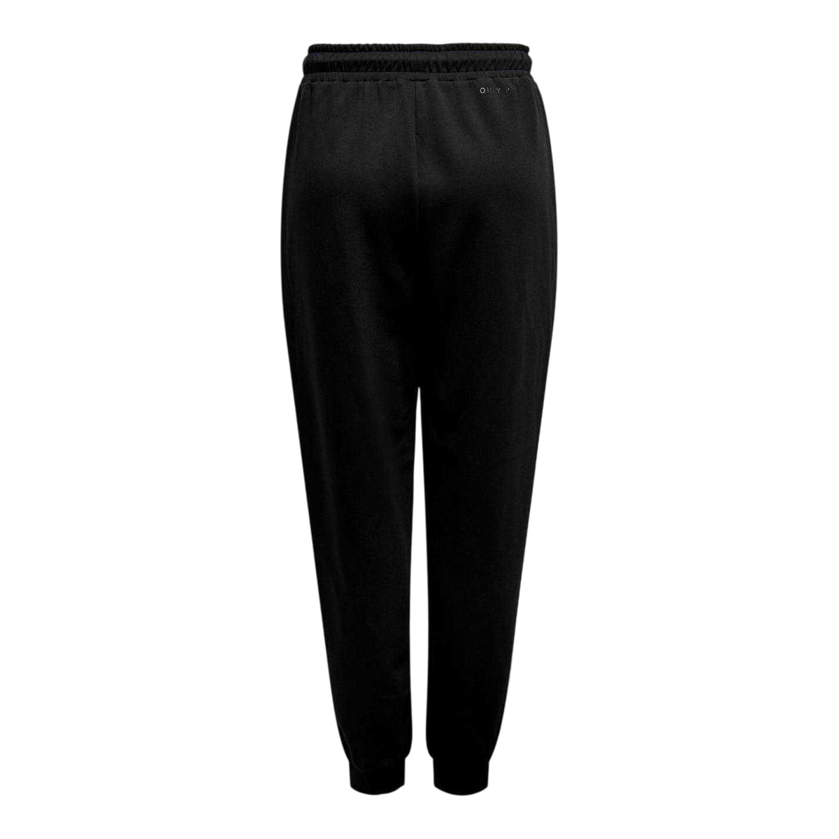 Black Melange - Back - Only Play Womens-Ladies Cuffed High Waist Sweatpants