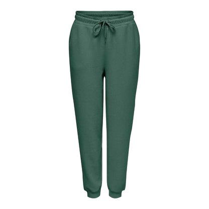 Duck Green Melange - Front - Only Play Womens-Ladies Cuffed High Waist Sweatpants