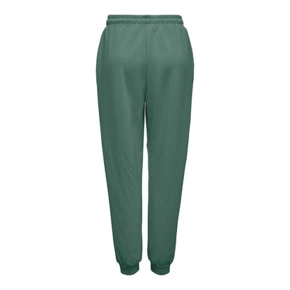Duck Green Melange - Back - Only Play Womens-Ladies Cuffed High Waist Sweatpants