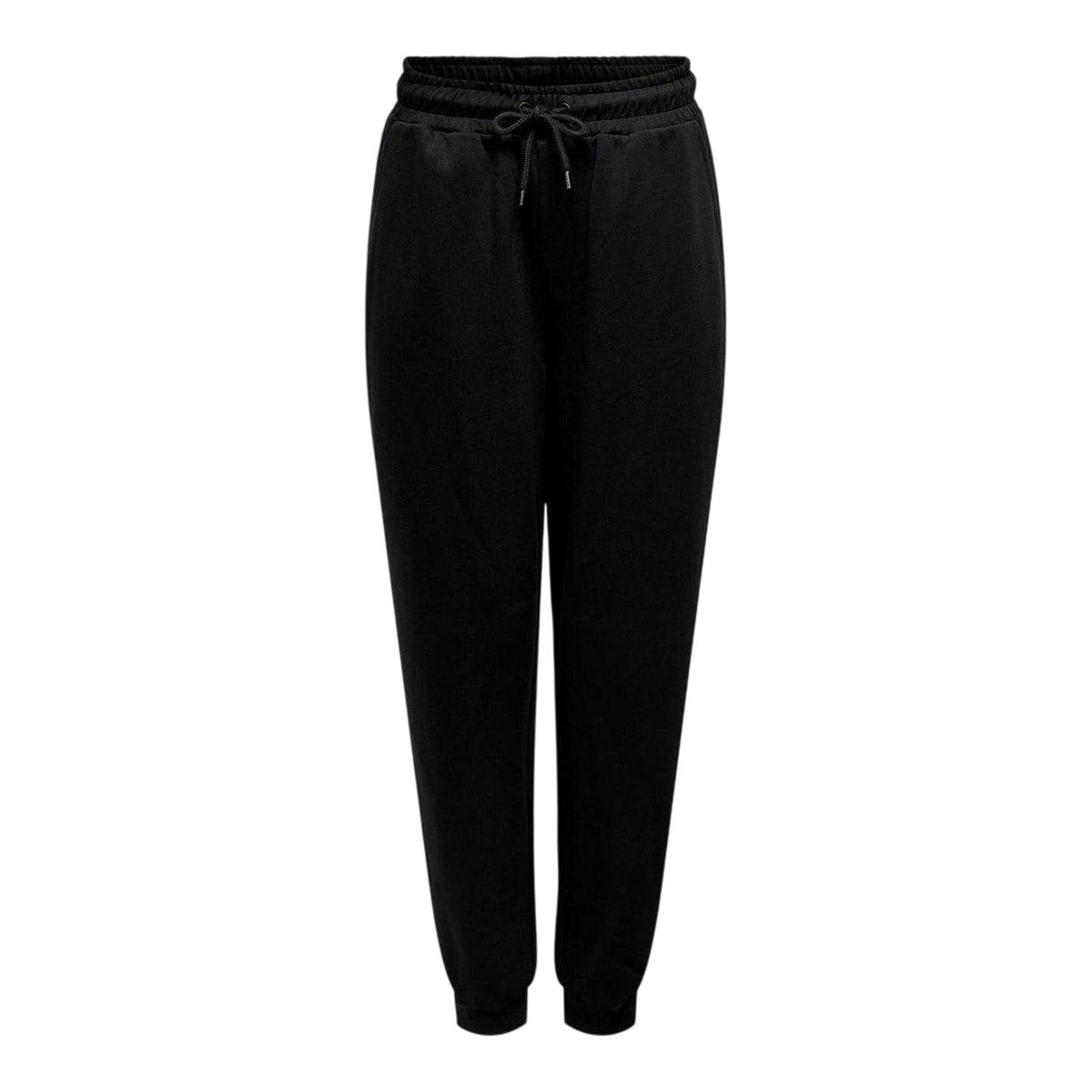 Black Melange - Front - Only Play Womens-Ladies Cuffed High Waist Sweatpants