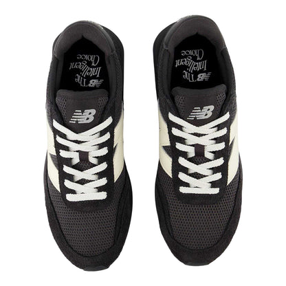 Black - Lifestyle - New Balance Mens 370 Suede Trainers