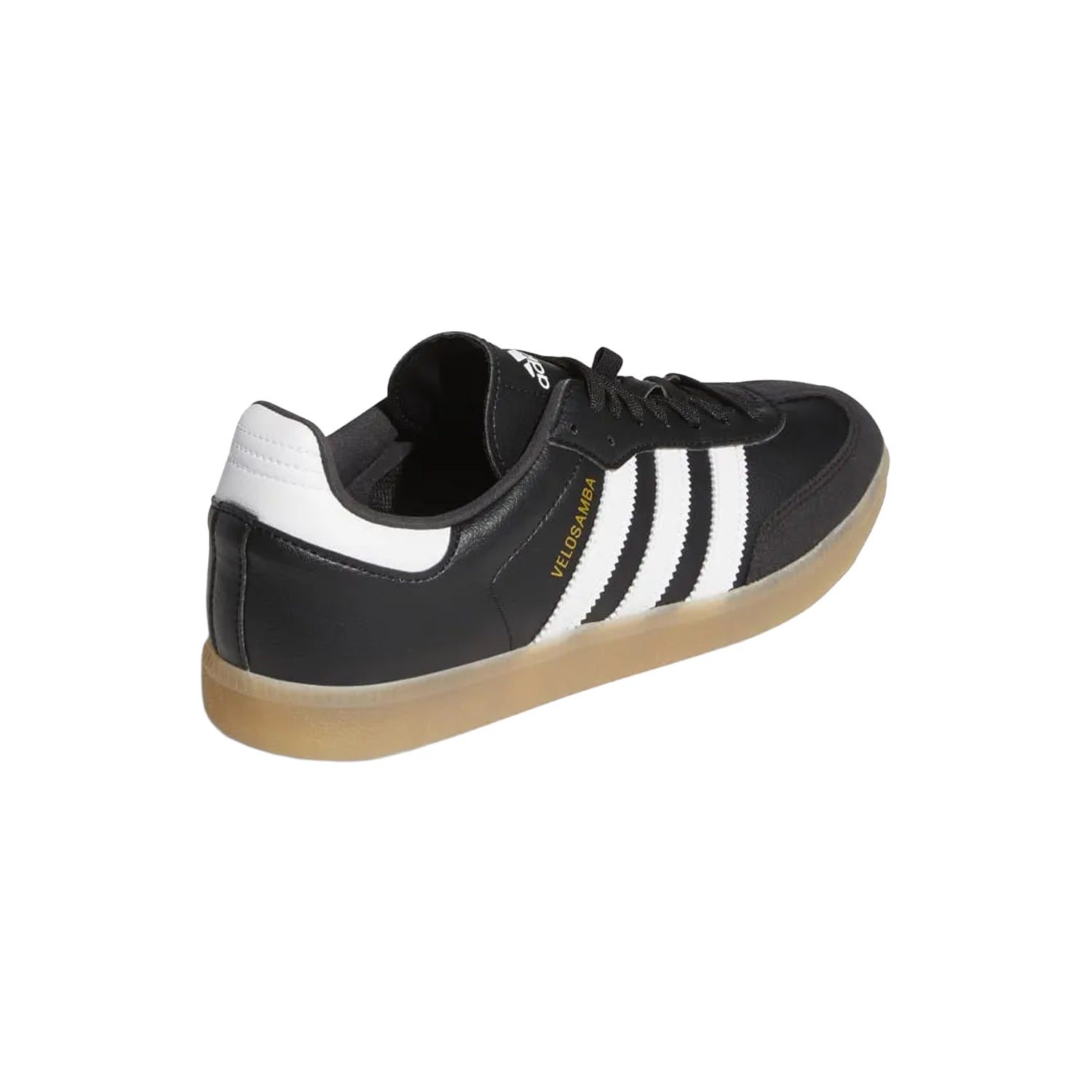 Black-White - Back - Adidas Mens Velosamba Vegan Cycling Trainers