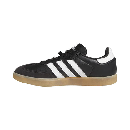 Black-White - Side - Adidas Mens Velosamba Vegan Cycling Trainers