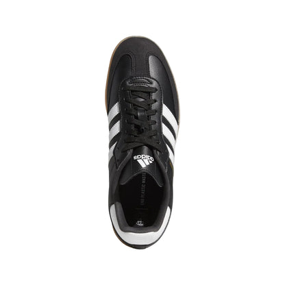 Black-White - Pack Shot - Adidas Mens Velosamba Vegan Cycling Trainers