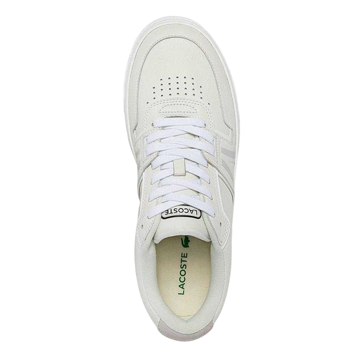 White - Lifestyle - Lacoste Mens L003 Neo Leather Trainers