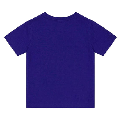 Azure - Back - Ralph Lauren Childrens-Kids Embroidered Logo T-Shirt