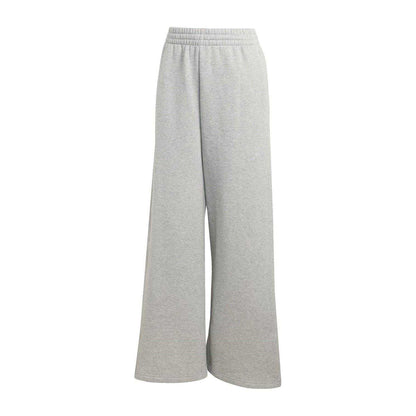 Silver - Front - Adidas Womens-Ladies Glitter Wide Leg Sweatpants