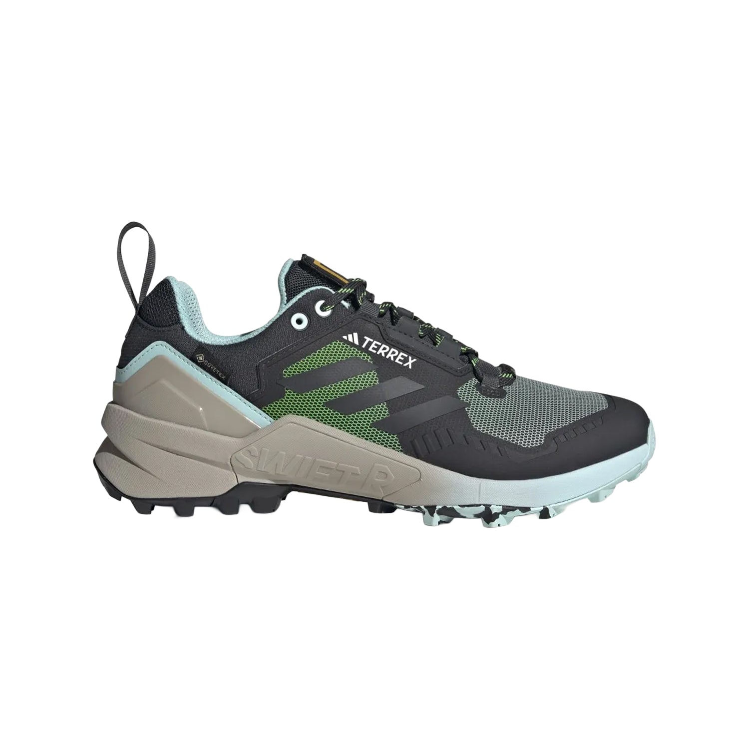 Grey - Lifestyle - Adidas Mens Terrex Swift R3 GORE-TEX Hiking Trainers