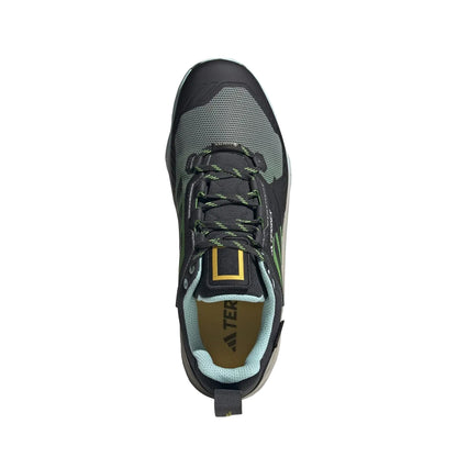 Grey - Pack Shot - Adidas Mens Terrex Swift R3 GORE-TEX Hiking Trainers