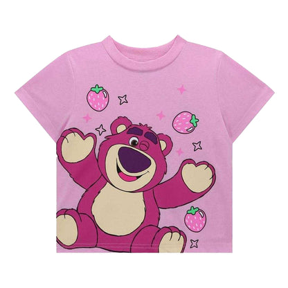 Pink - Front - Toy Story 3 Baby Lotso T-Shirt