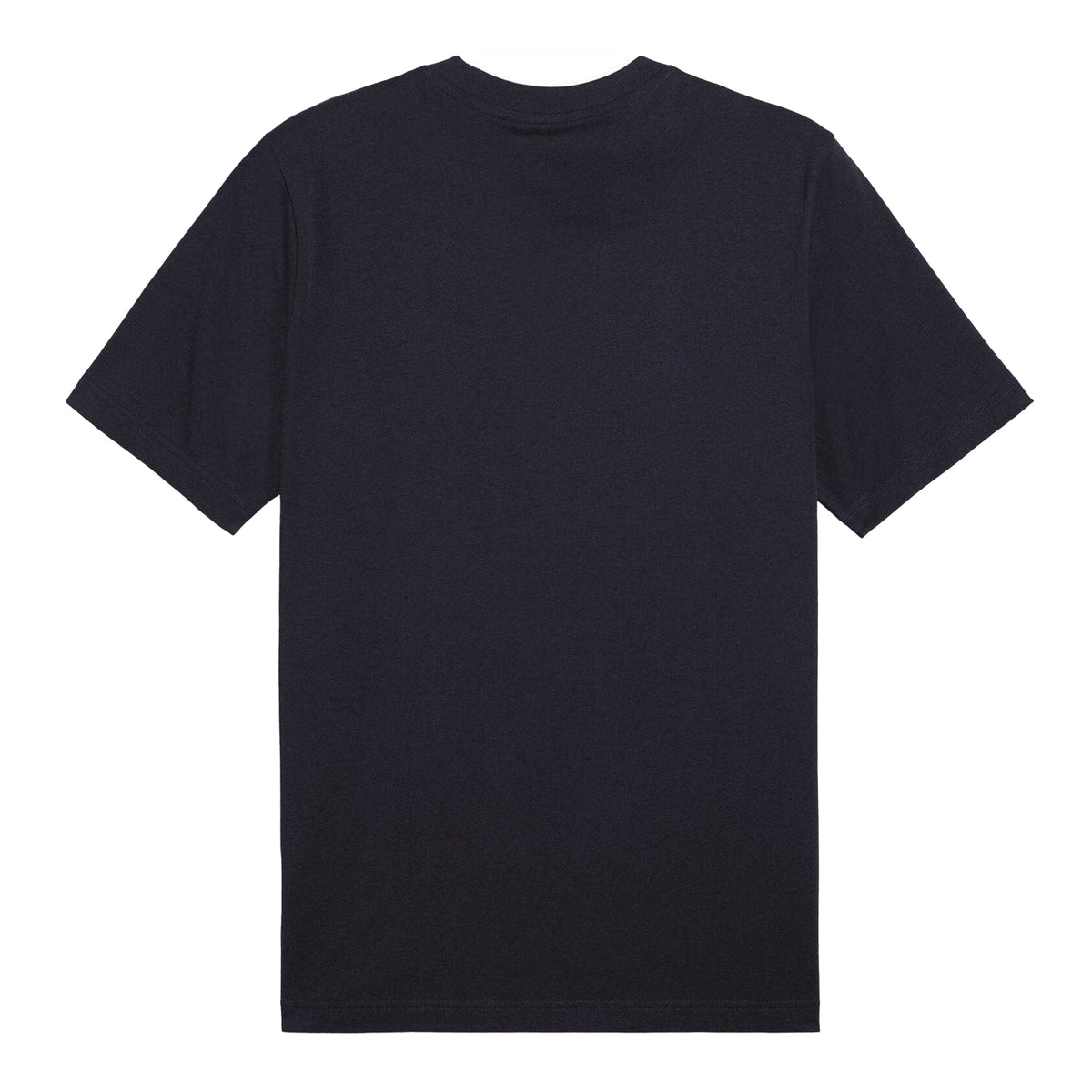 Navy - Back - Puma Mens Essentials Small Logo T-Shirt