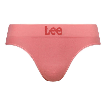 Strawberry - Back - Lee Womens-Ladies Seamless Boxer Briefs (Pack of 2)
