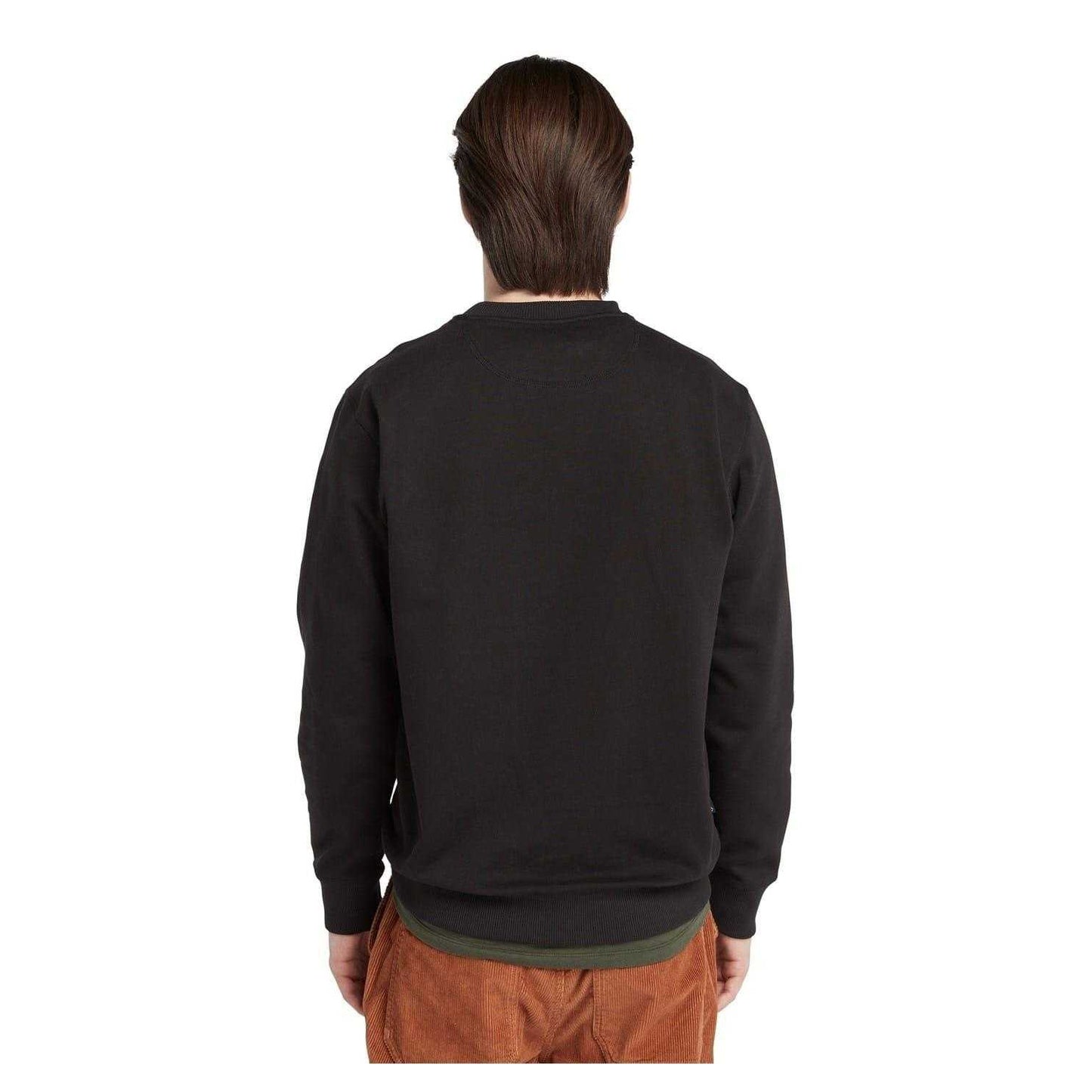Black - Back - Timberland Mens Established 1973 Cotton Blend Sweatshirt