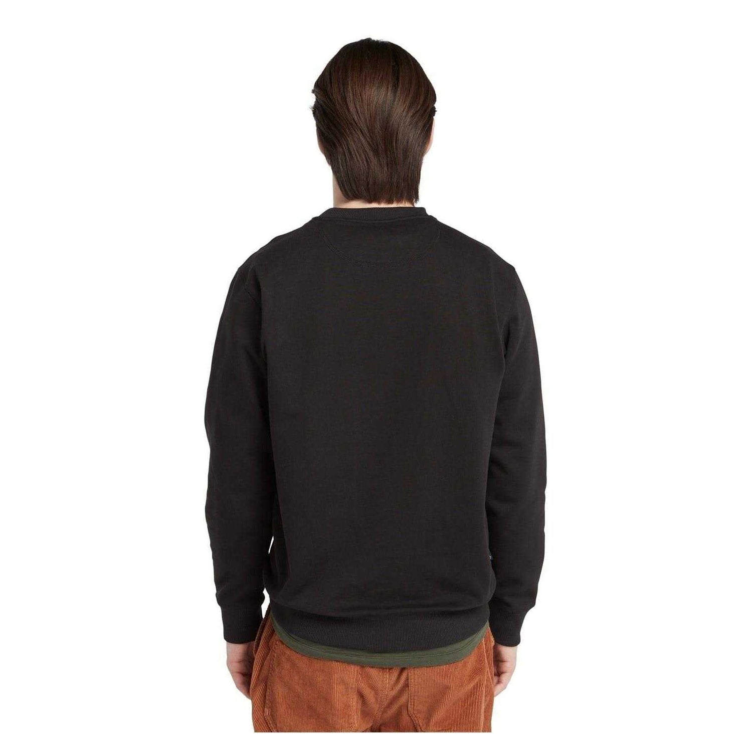 Black - Back - Timberland Mens Established 1973 Cotton Blend Sweatshirt