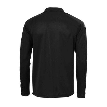 Black-White - Back - UHL Sport Childrens-Kids Score Quarter Zip Regular Sweatshirt