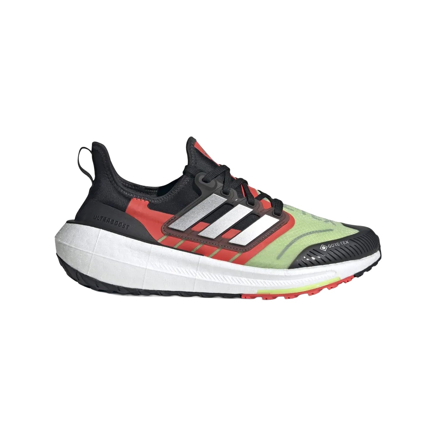 Black-Silver - Lifestyle - Adidas Mens Ultraboost GORE-TEX Running Trainers