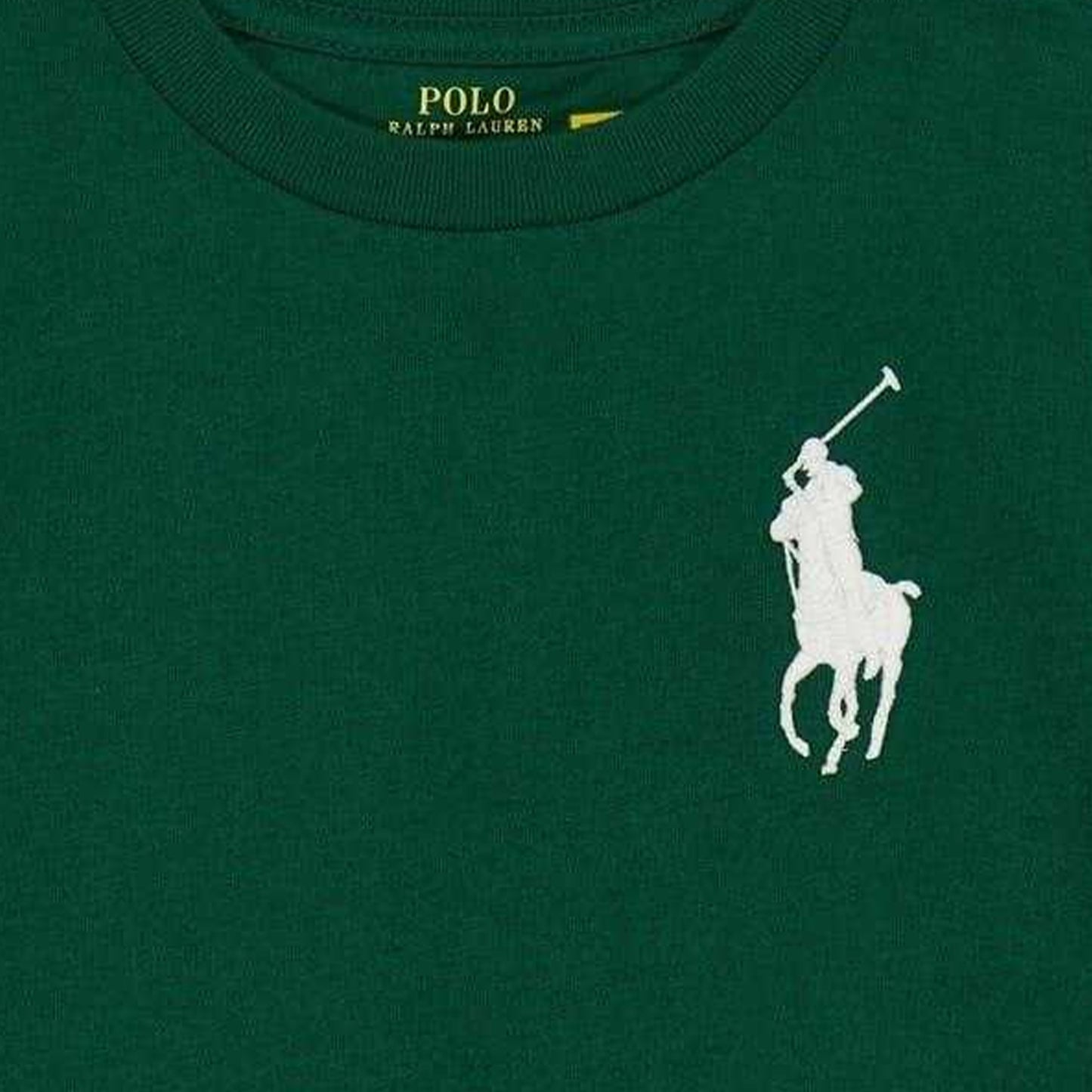 Forest - Back - Ralph Lauren Childrens-Kids Embroidered Logo Logo T-Shirt