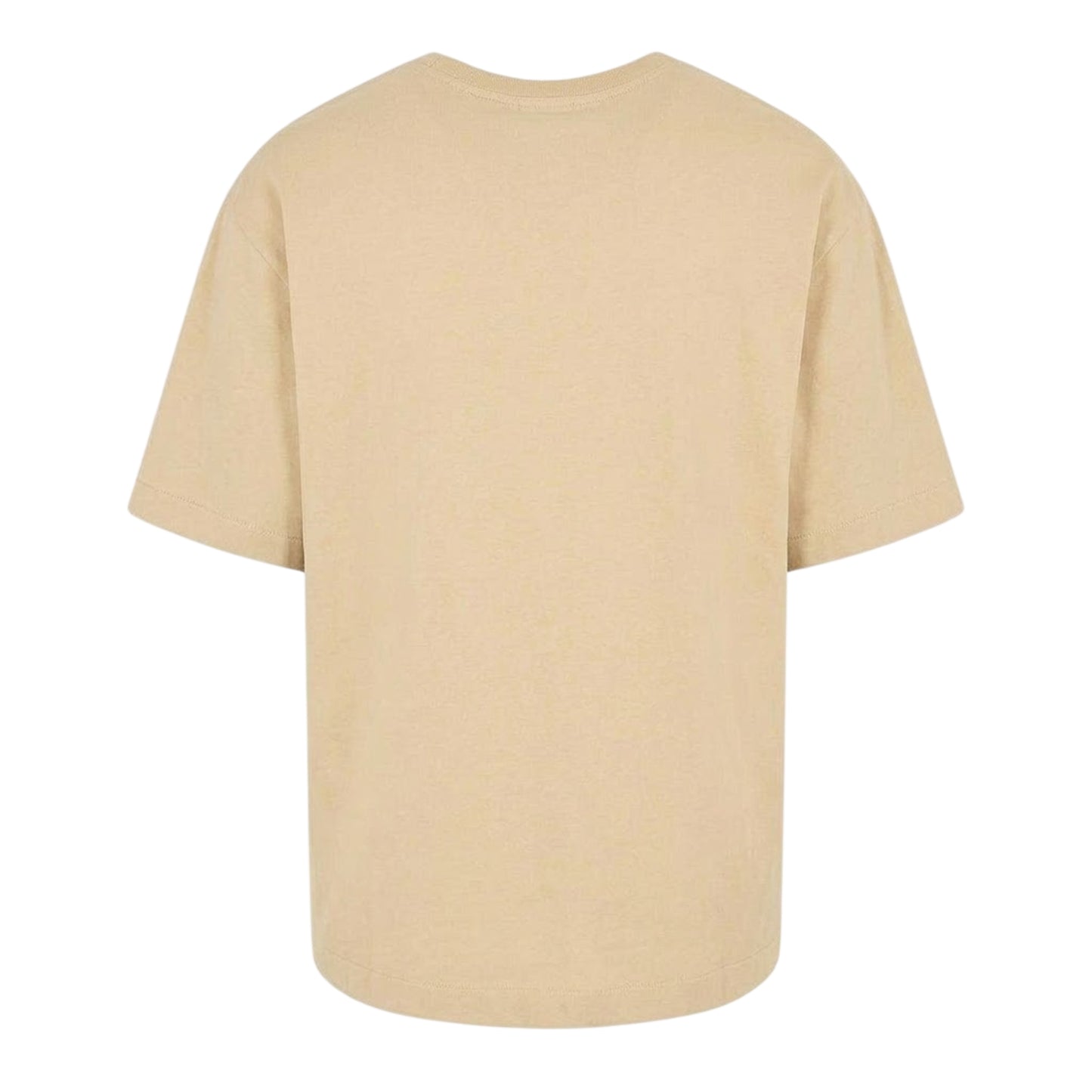 Brown-Black - Back - Off White Mens Skate Crew Neck T-Shirt
