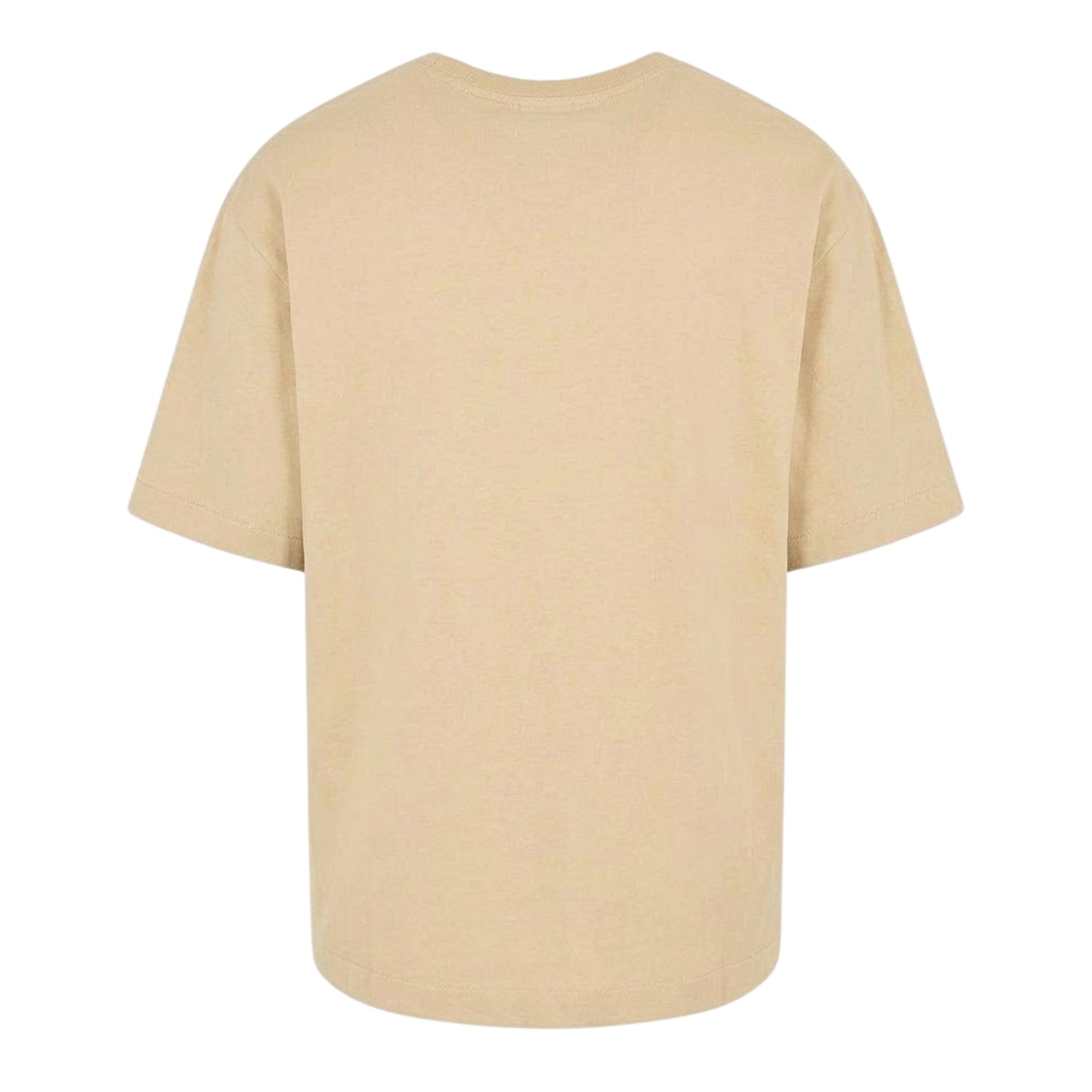 Brown-Black - Back - Off White Mens Skate Crew Neck T-Shirt