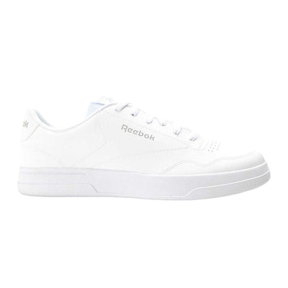 White-Grey - Front - Reebok Mens Prime Club Leather Trainers