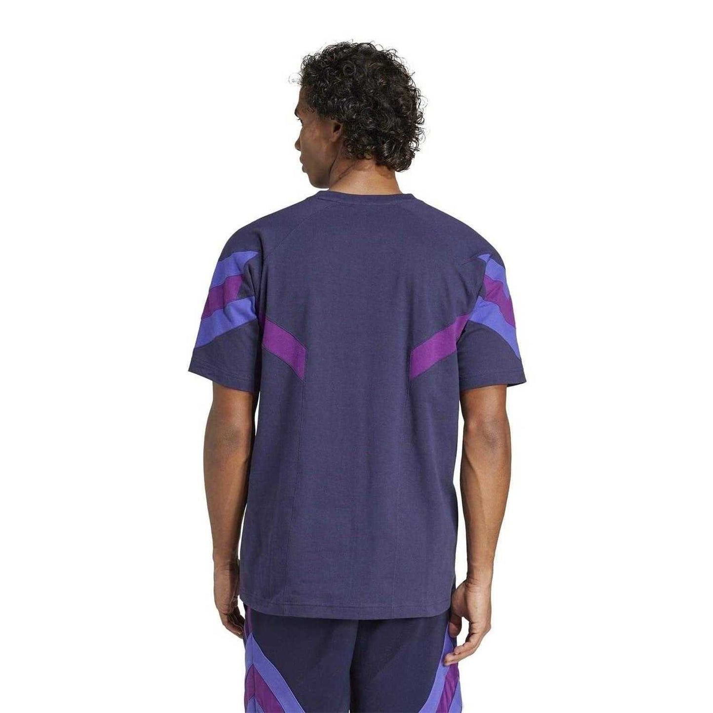 Purple - Back - LA Galaxy Mens Originals 25 Adidas T-Shirt