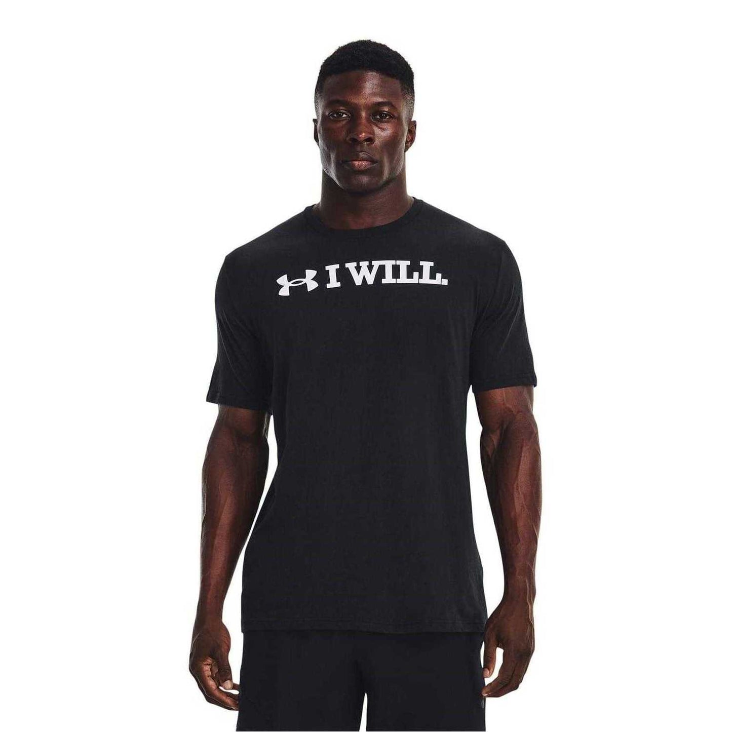Black - Side - Under Armour Mens I Will T-Shirt