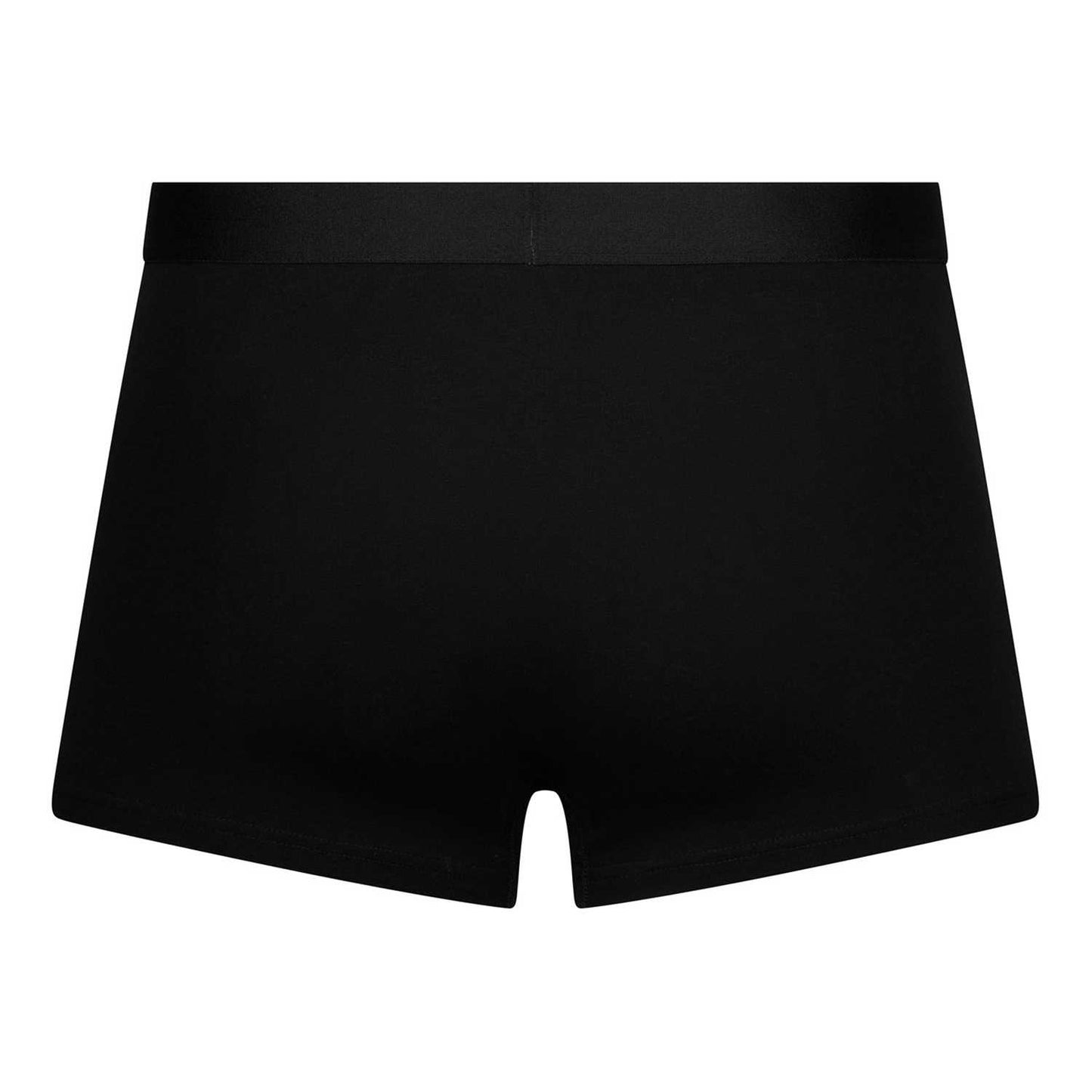 Black - Back - Ed Hardy Mens Plain Boxer Briefs (Pack of 3)