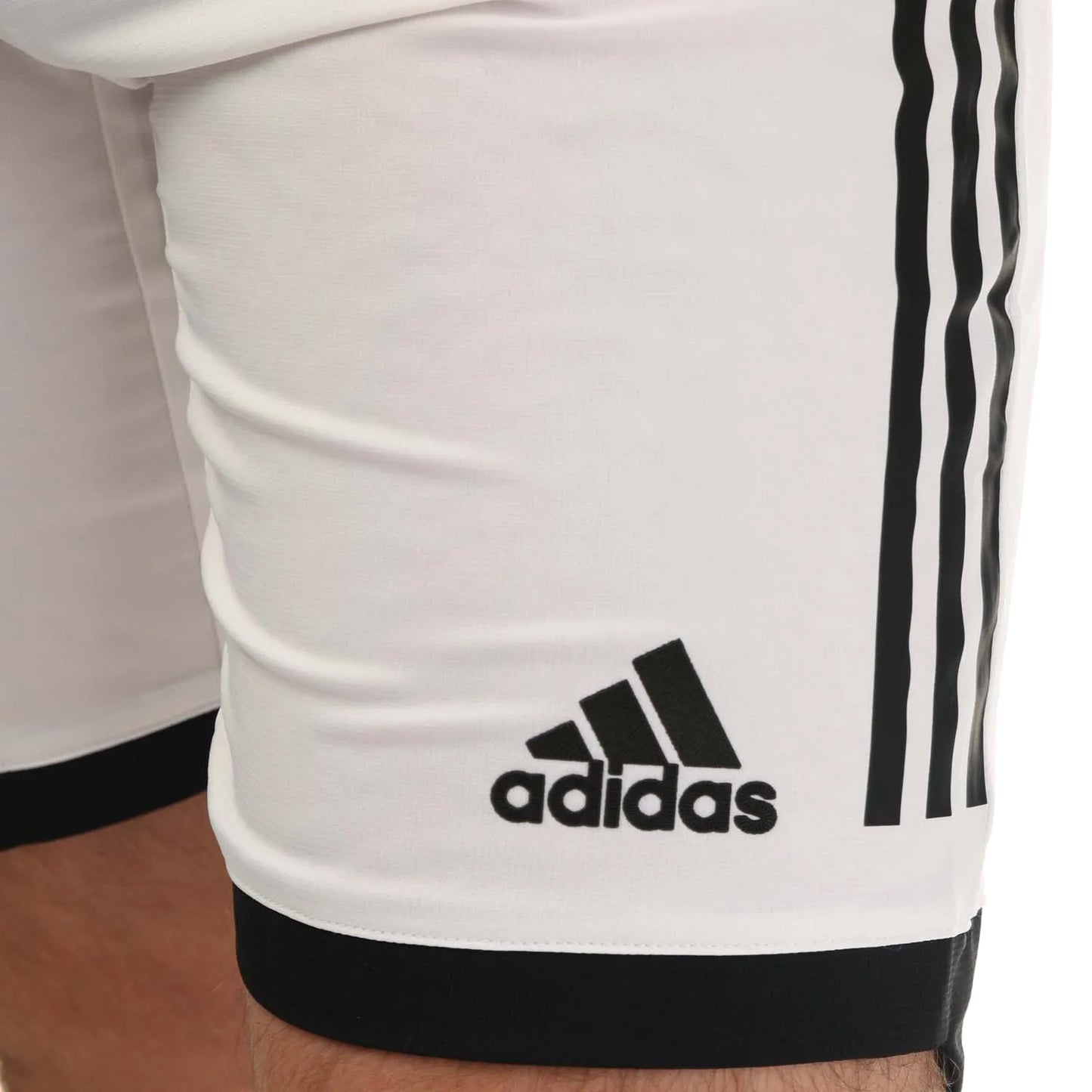 White - Side - Adidas Mens 2022-23 Home Juventus FC Shorts