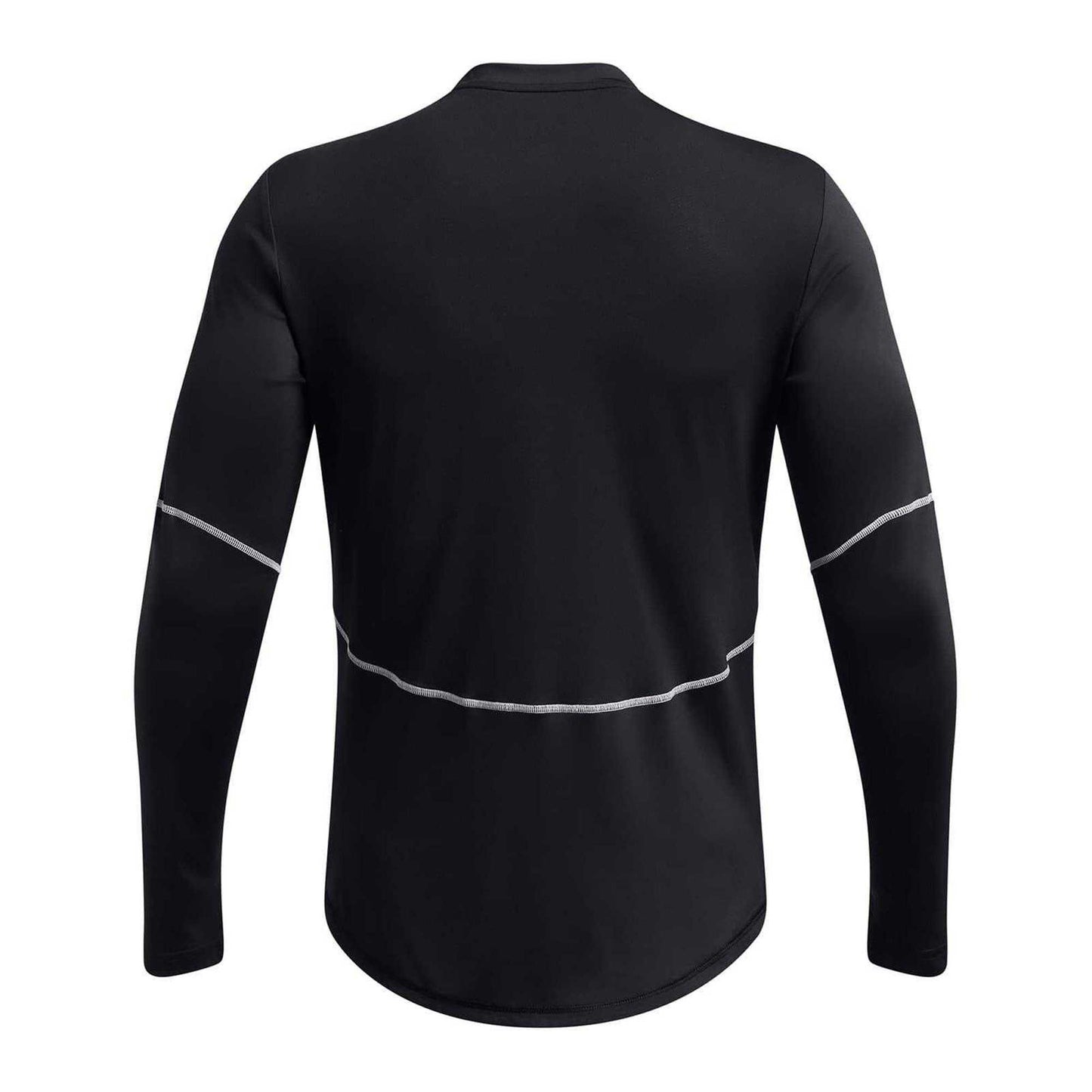 Black - Back - Under Armour Mens Regular Long-Sleeved T-Shirt