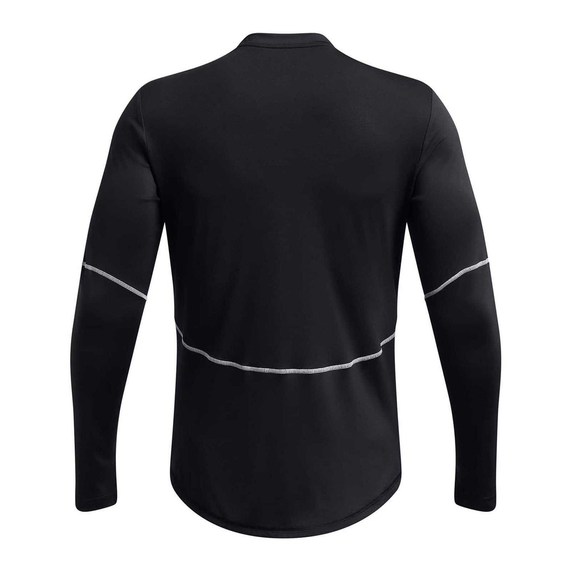 Black - Back - Under Armour Mens Regular Long-Sleeved T-Shirt