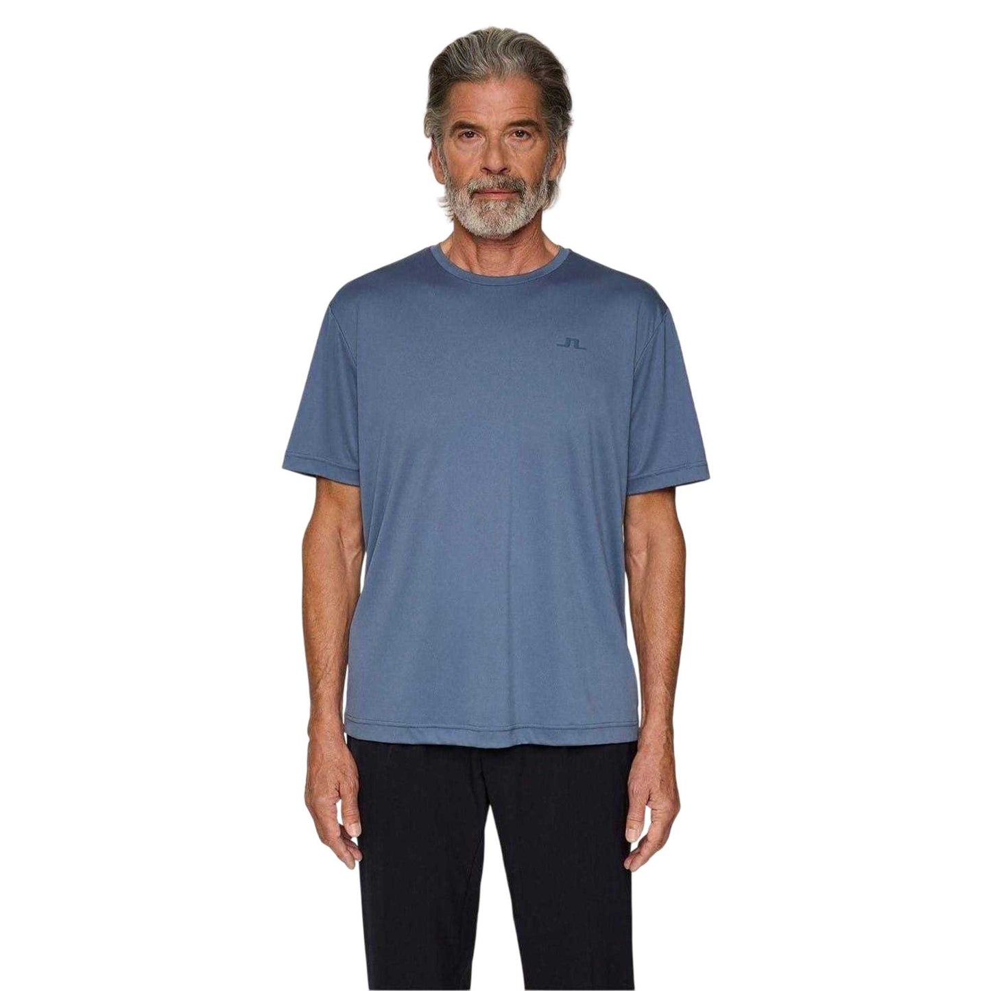 Vintage Indigo - Side - J.Lindeberg Mens Regular T-Shirt