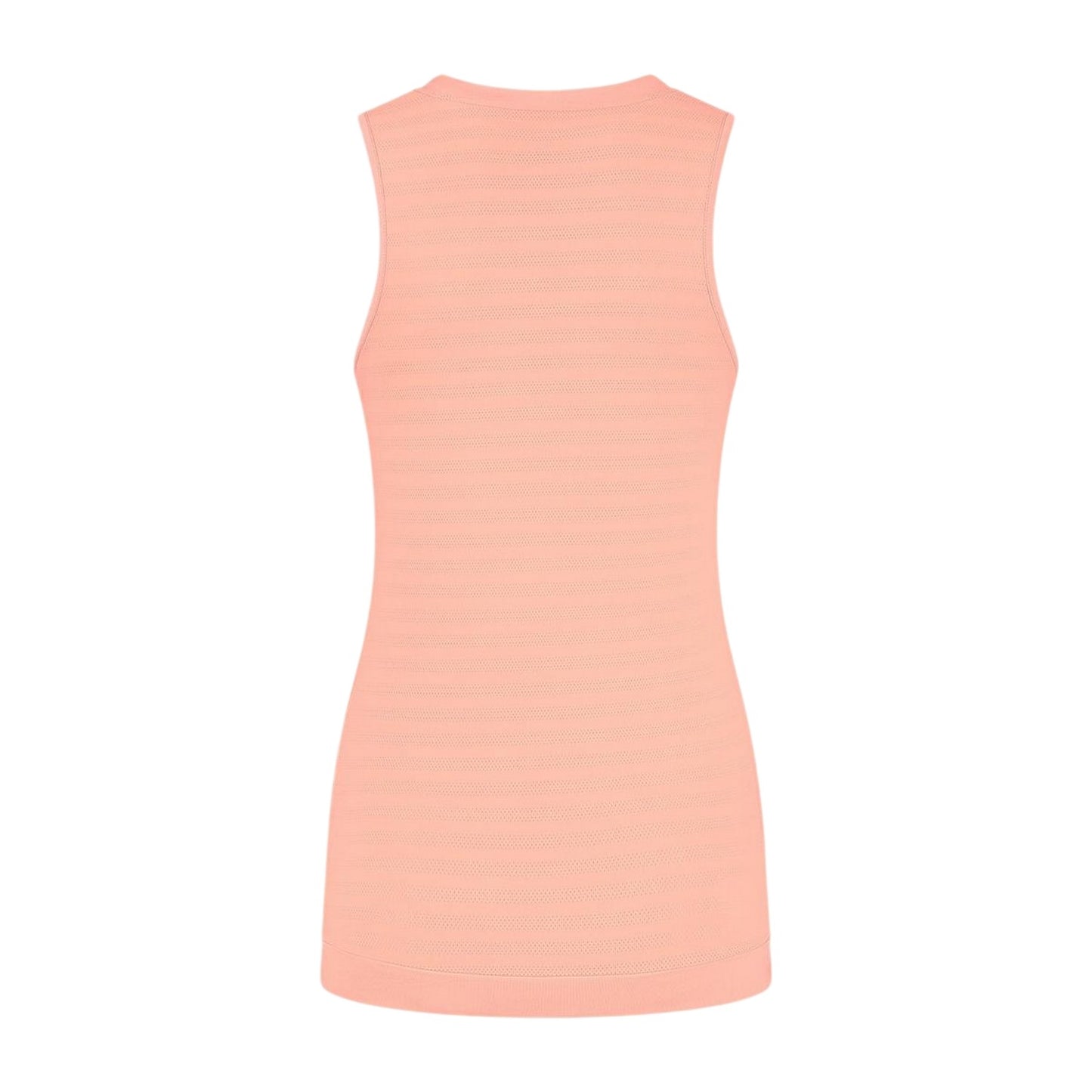 Desert Pink - Back - K-Swiss Womens-Ladies Seamless V Neck Tank Top