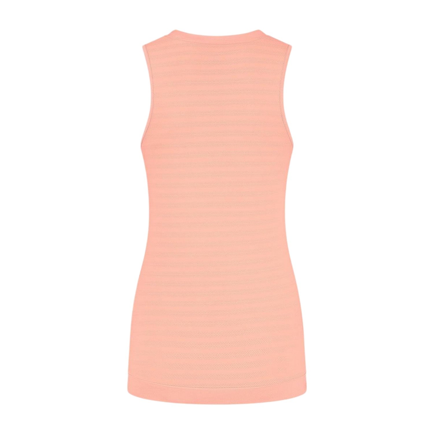 Desert Pink - Back - K-Swiss Womens-Ladies Seamless V Neck Tank Top