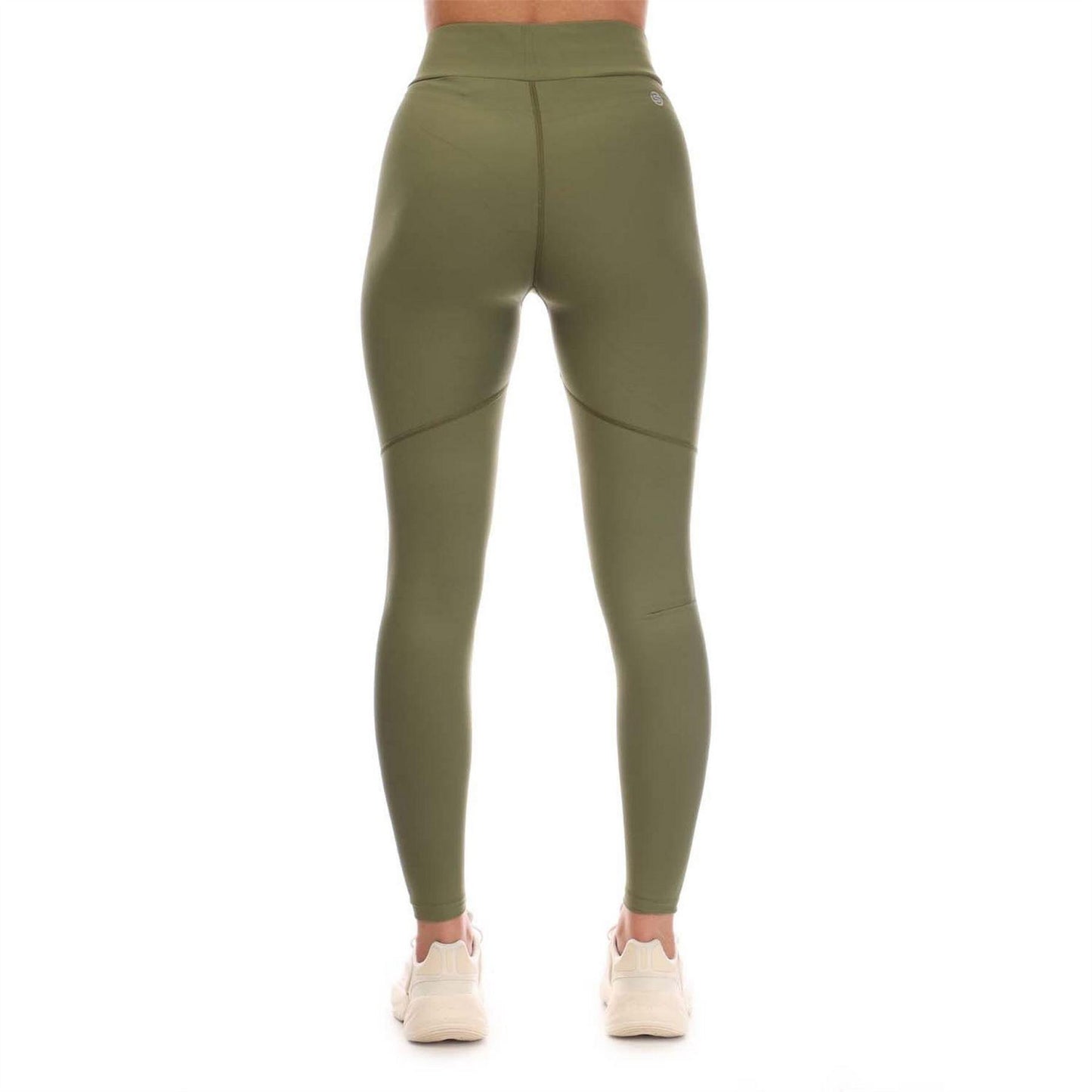 Khaki Green - Back - Skins Womens-Ladies Series-3 Tights