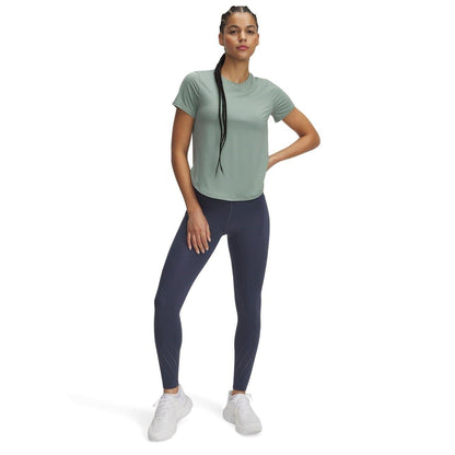 Frost Gray - Lifestyle - Under Armour Womens-Ladies Launch Elite Fitted Running Tights