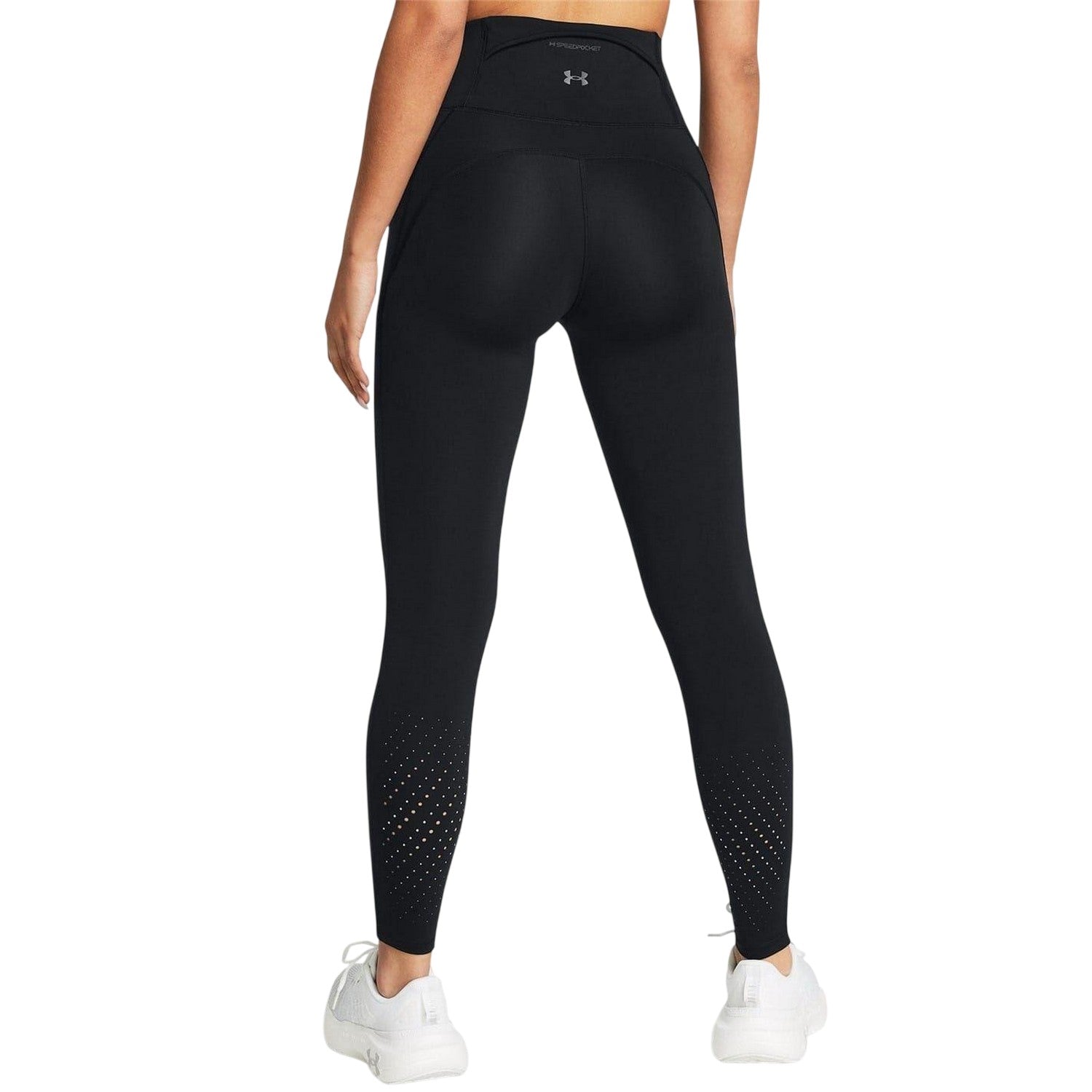 Black - Lifestyle - Under Armour Womens-Ladies Launch Elite Fitted Running Tights