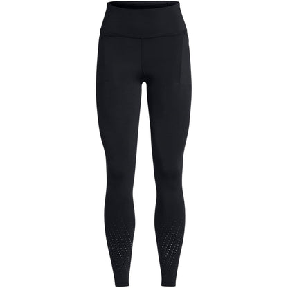Black - Front - Under Armour Womens-Ladies Launch Elite Fitted Running Tights