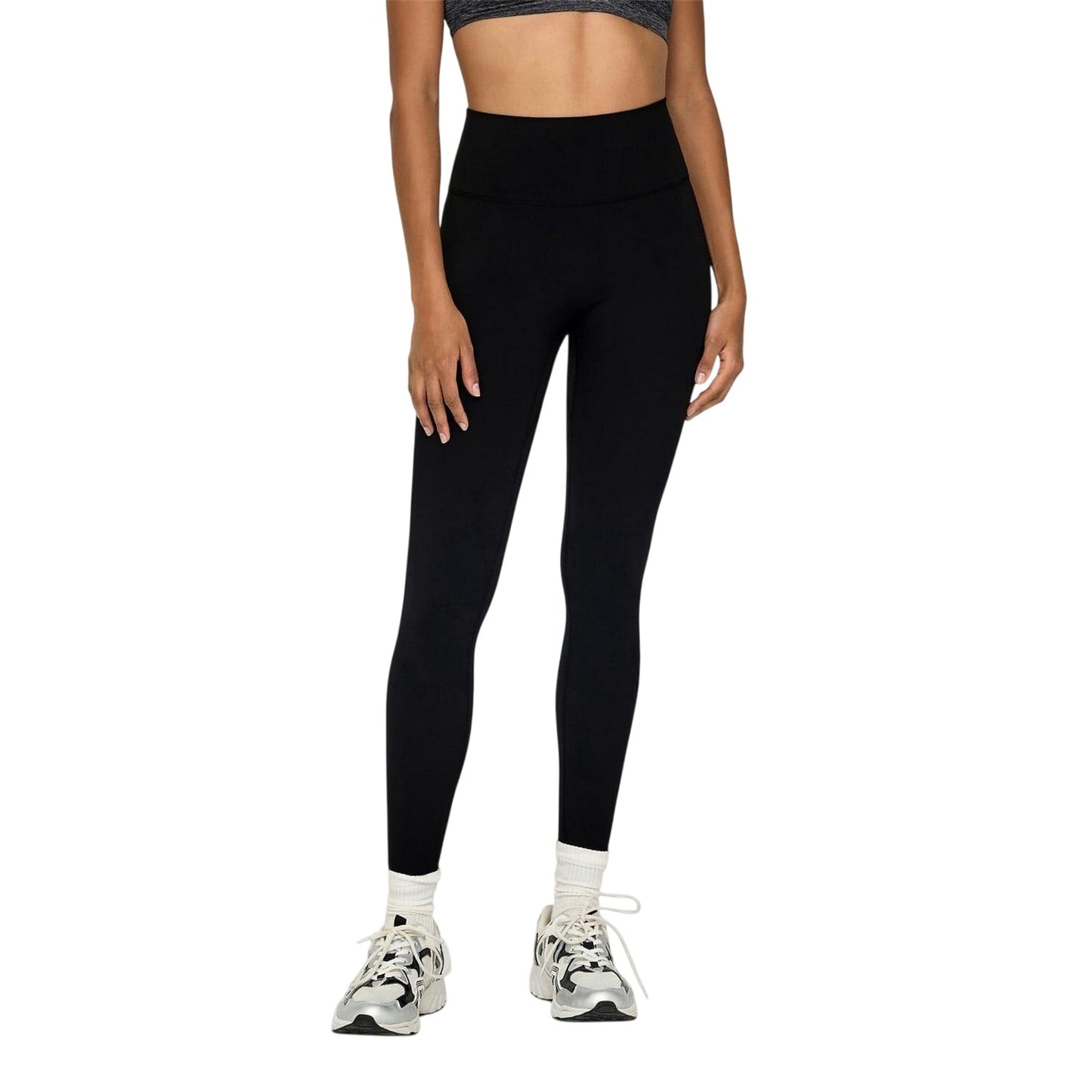 Black - Side - Only Play Womens-Ladies Leggings