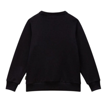 Black - Back - Napapijri Childrens-Kids Chamois Sweatshirt