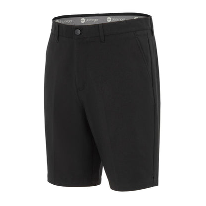 Black - Side - Slazenger Mens Polyester Golf Shorts