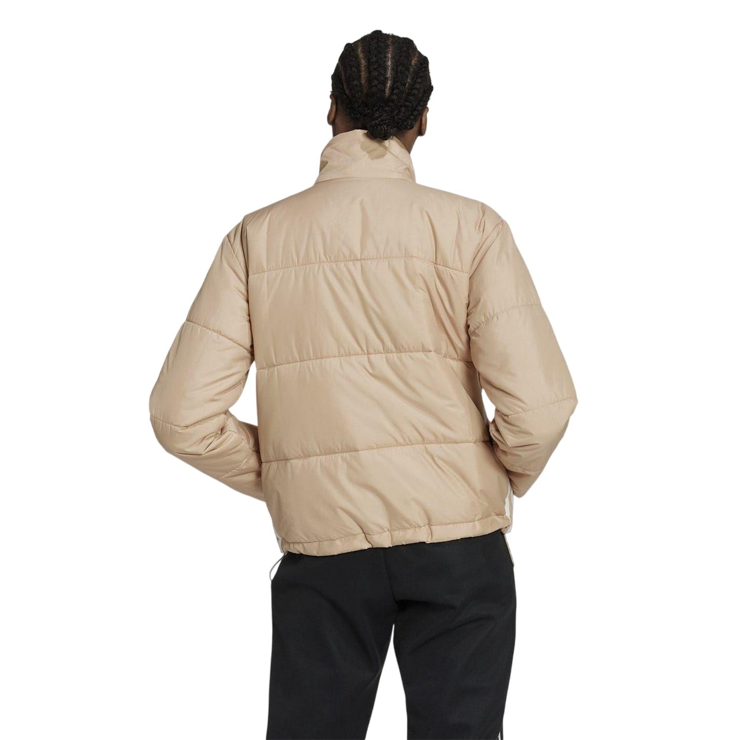 Beige - Back - Adidas Womens-Ladies Originals Puffer Jacket