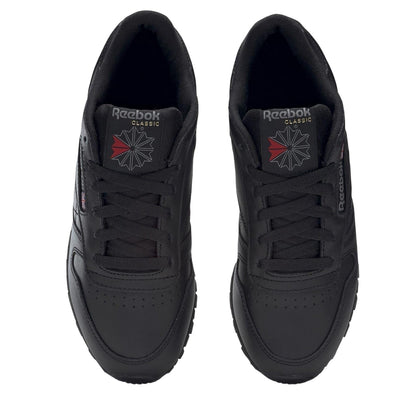 Black - Lifestyle - Reebok Womens-Ladies Classic Leather Trainers