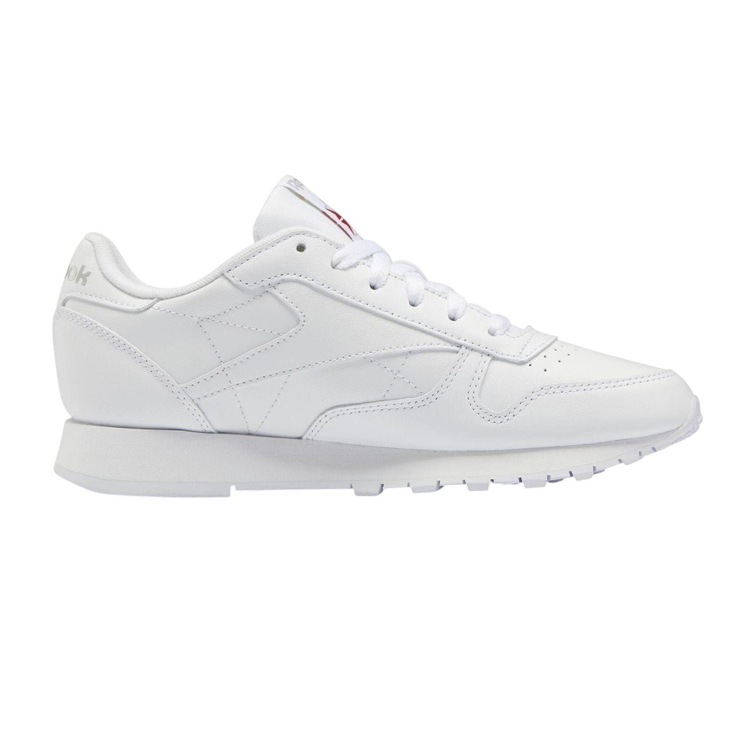 White - Front - Reebok Womens-Ladies Classic Leather Trainers