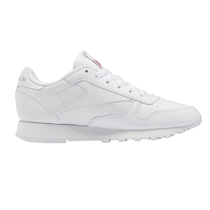 White - Front - Reebok Womens-Ladies Classic Leather Trainers