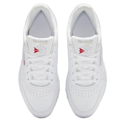 White - Lifestyle - Reebok Womens-Ladies Classic Leather Trainers