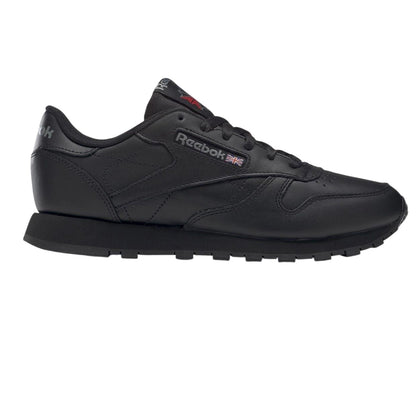 Black - Front - Reebok Womens-Ladies Classic Leather Trainers