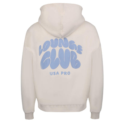 Cream-Blue - Back - USA Pro Unisex Adult Oversized Hoodie