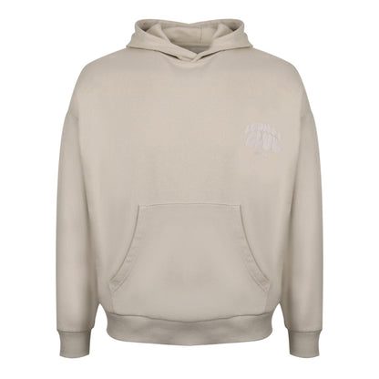 Moon-Cream - Front - USA Pro Unisex Adult Oversized Hoodie