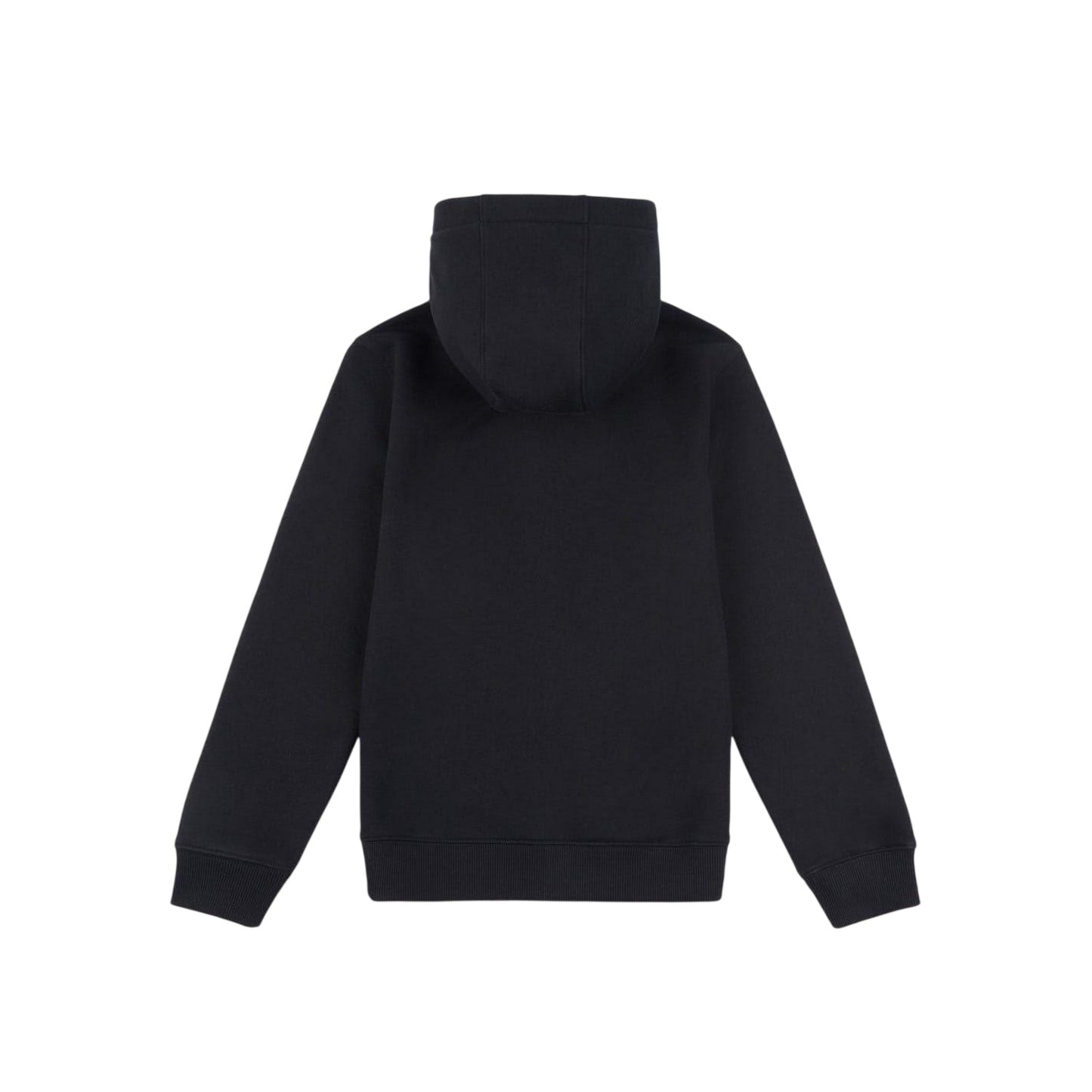 Black - Back - Wrangler Childrens-Kids Regular Long-Sleeved Drawstring Hoodie